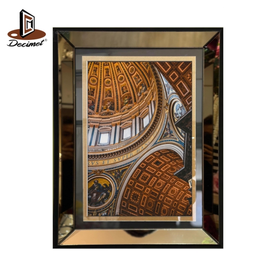 Tranh Khung Gương Trà St. Peter’s Basilica - Vatican