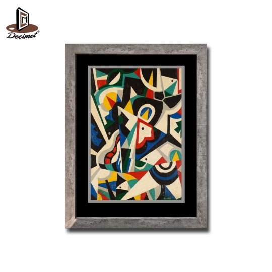 Tranh Khung Composite Giả Bê Tông Walter Quirt