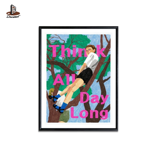 Poster Think All Day Long