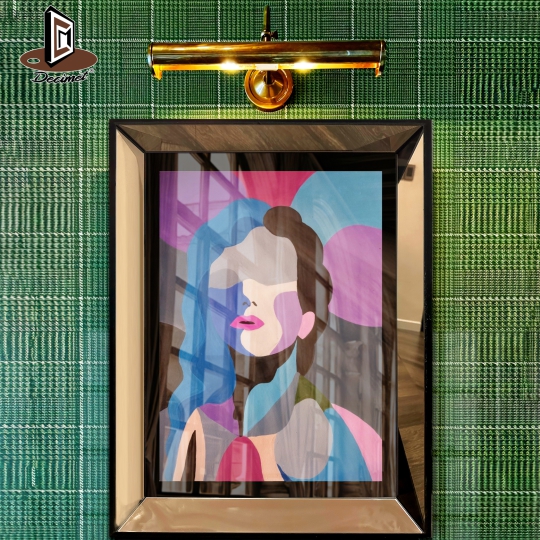 Tranh Khung Gương Bạc Daring