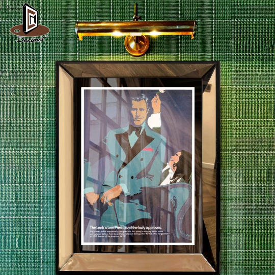 Tranh Khung Gương Bạc Bob Peak's Poster