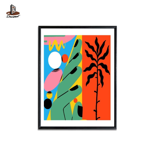 Poster Saturn Illustration
