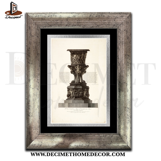 Tranh Khung Composite Bạc Đậm Giovanni Battista Piranesi