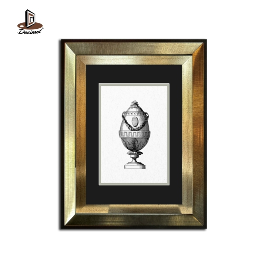 Tranh Khung Composite Ghép Hình minh họa trứng Fabergé cổ điển