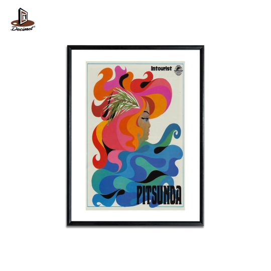Poster Intourist USSR Soviet Travel