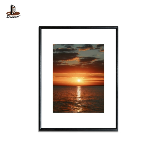 Tranh Khung Composite  Đen Mỏng Ocean Sunset