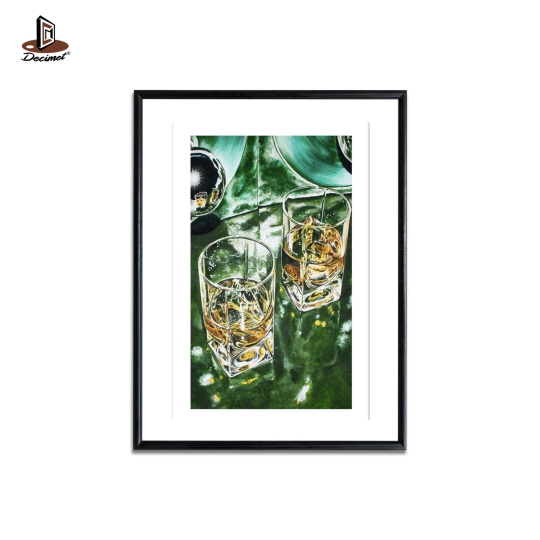 Poster Retro Green Scotch