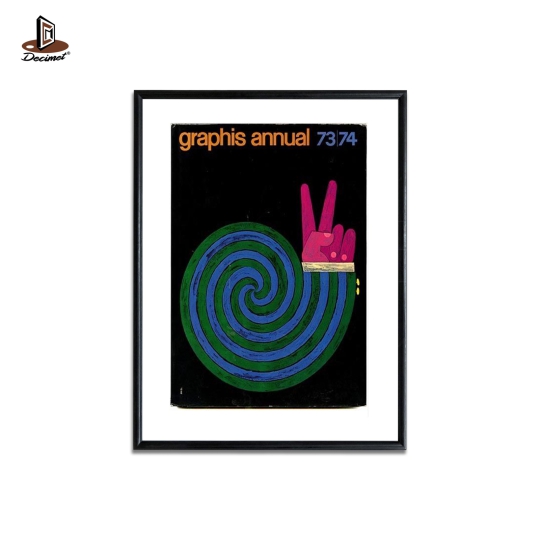 Poster Graphis Annual 73|74