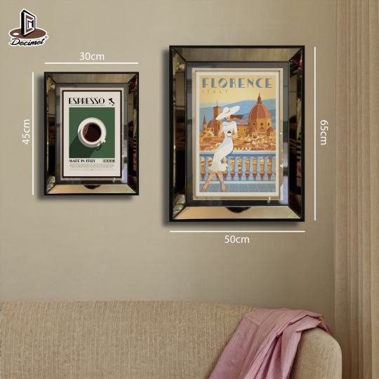 Set Tranh Vintage Florence
