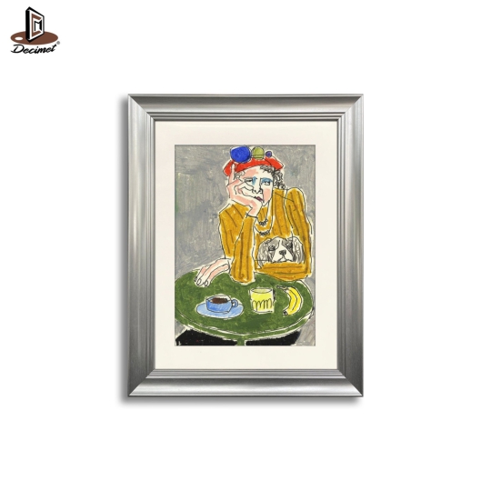 Tranh Khung Cổ Điển Màu Beige We Folk - Isabella Cotier