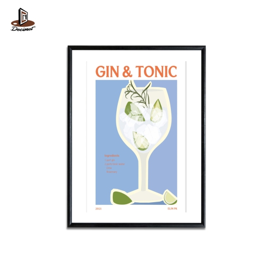 Poster Gin & Tonic