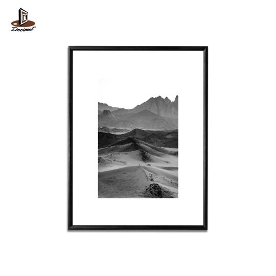 Tranh Khung Composite Đen Mỏng National Park. Death Valley BW