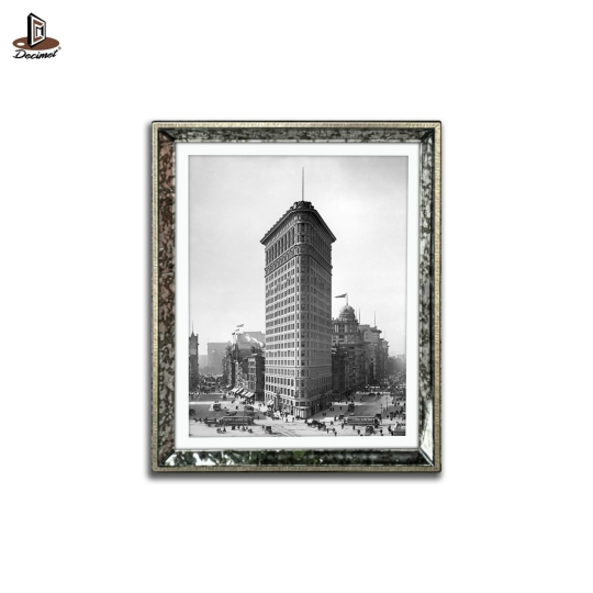 Tranh Khung Gương Loang New York 1905