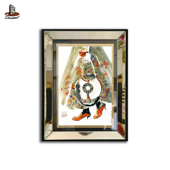 Tranh Khung Gương Bạc Accessory from Loewe Painting