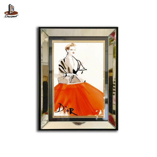 Tranh Khung Gương  Bạc David Downton’s Lavish
