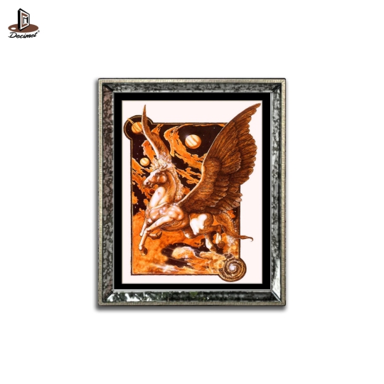 Tranh Khung Gương Loang Pegasus