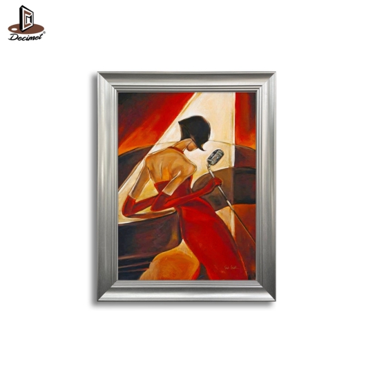 Tranh Khung Cổ Điển Màu Beige  'Fever' Giclee Print - Trish Biddle