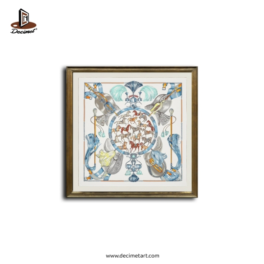 Hermès Cavalcades Scarf
