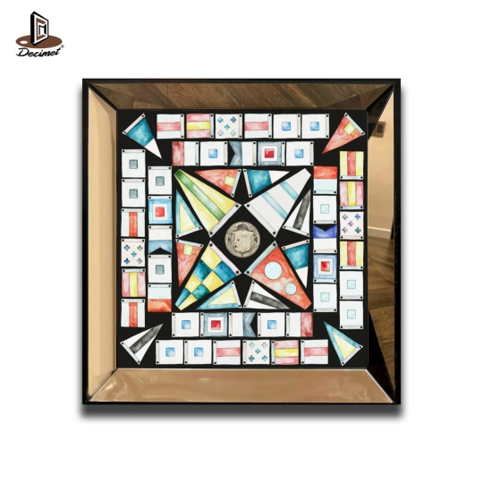 Tranh Khung Gương Trà Kaleidoscope
