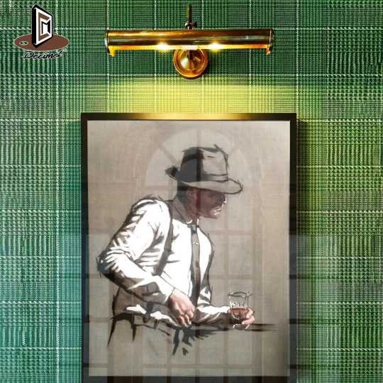 Tranh Khung Composite Đen Mỏng Men no3