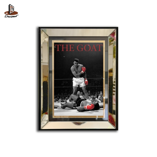 Tranh Khung Gương Bạc The Goat
