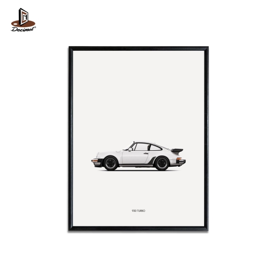 Tranh Khung Composite Đen Mỏng White 930 Turbo