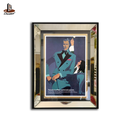 Tranh Khung Gương Bạc Bob Peak's Poster