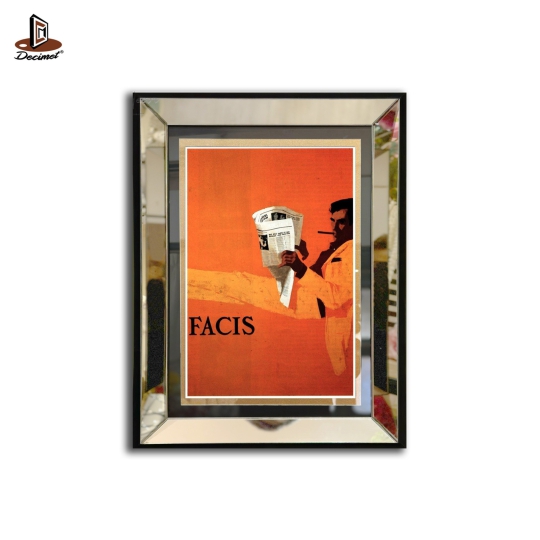 Tranh Khung Gương Bạc Facis