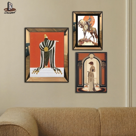 Set Tranh Deco Woman