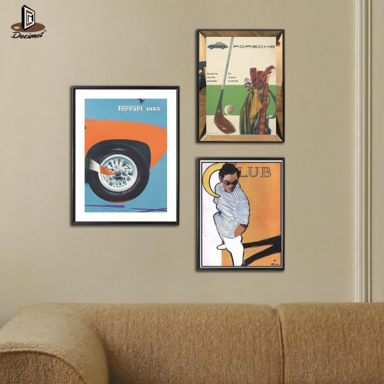 Set Tranh Retro Posters