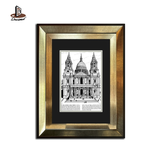 Tranh Khung Composite Ghép Nhà thờ Saint Paul ở London, Anh