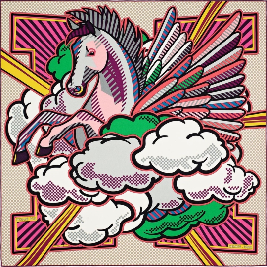 Tranh Khung Gương Vuông Hermes No.2