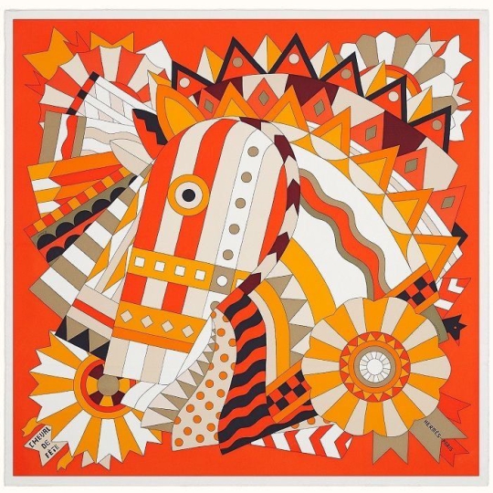Tranh Khung Gương Vuông Cheval de Fete No.2
