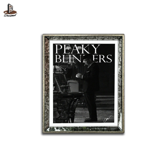 Tranh Khung Gương Loang Peaky Blinders