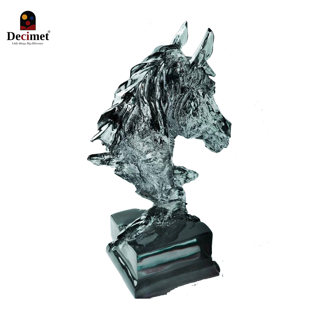 Water Wave Horse Statue Decor