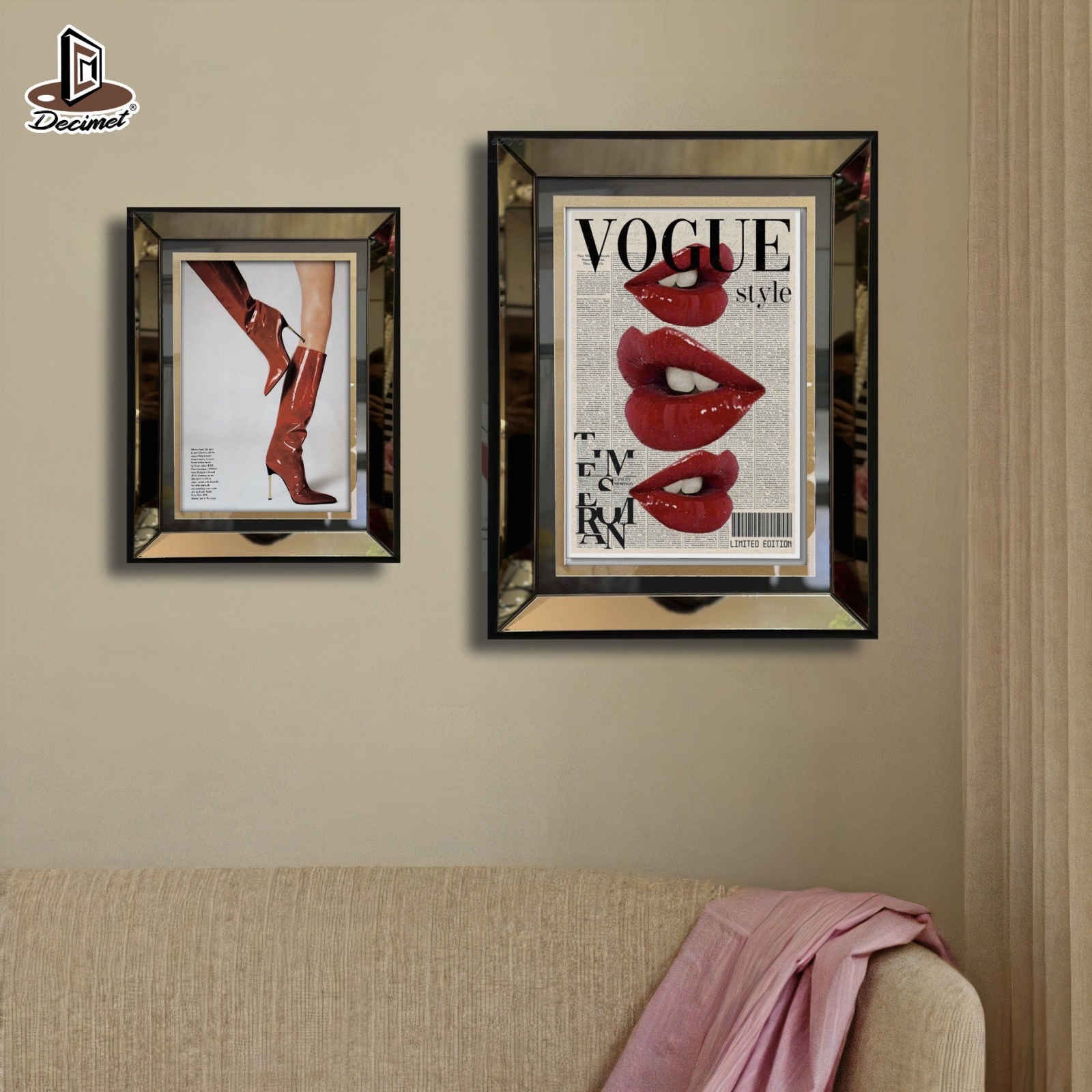 Set Tranh Vogue