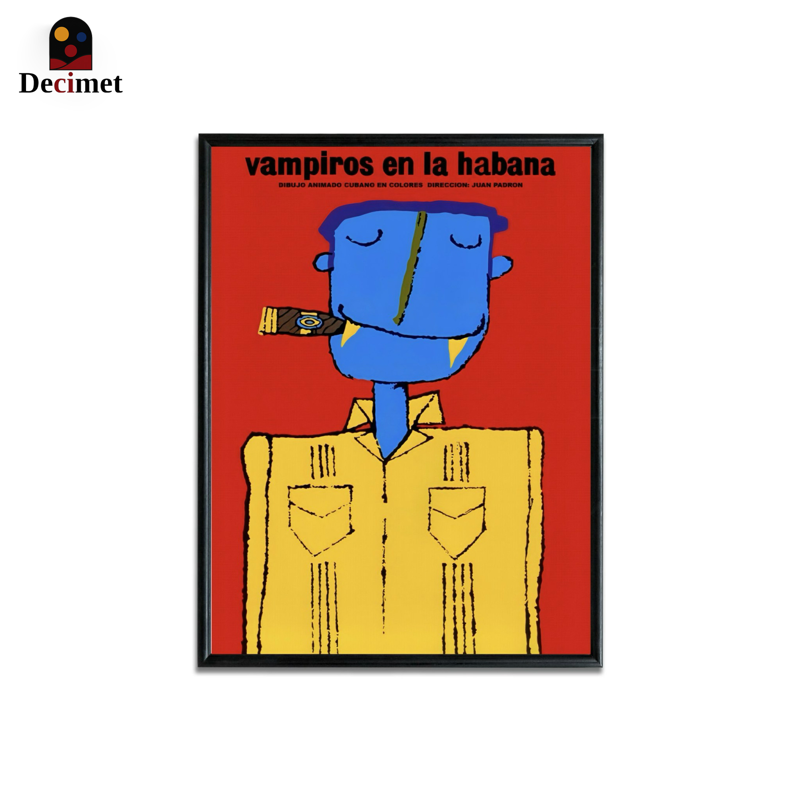 Tranh Khung Composite Đen Mỏng Vampires In Havana