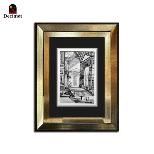 Tranh Khung Composite Ghé Giovanni Battista Piranesi