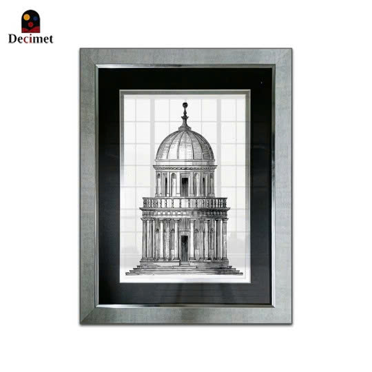 KHUNG BẠC CỔ ĐIỂN TEMPIETTO SAN PIETRO in MONTORIO ROME