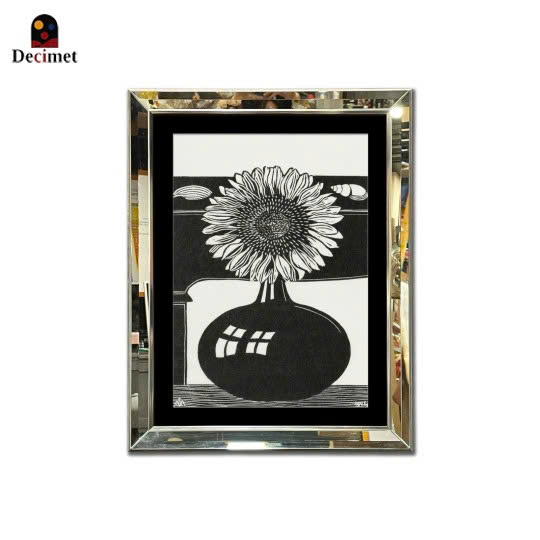 Tranh Khung Gương Vát Lá Hẹ Sunflower