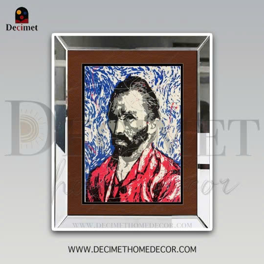 Tranh Khung Gương Bạc Van Gogh