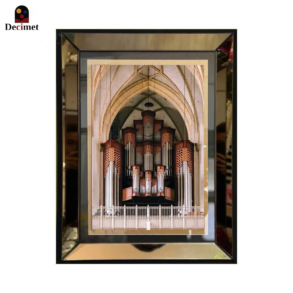 Tranh Khung Gương Trà Orgel Slint